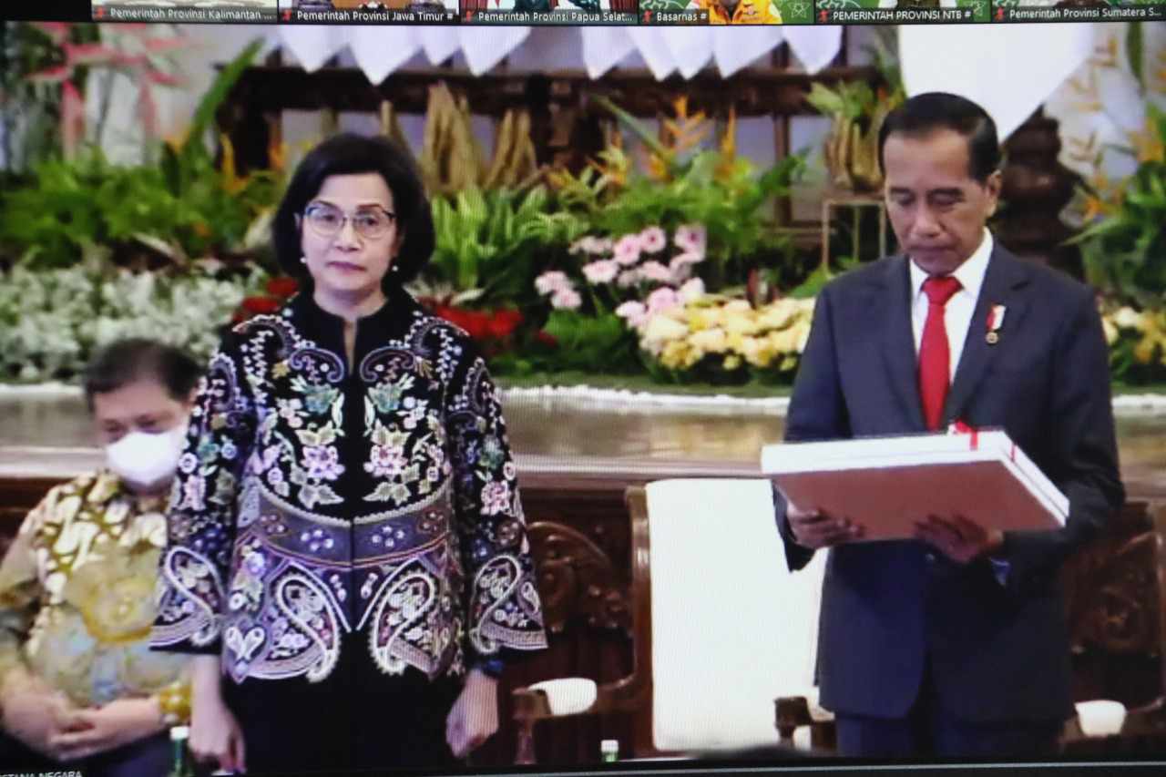 Gubernur Sugianto Sabran Terima Dipa Dan Tkd 2023 Secara Virtual Dari Presiden Joko Widodo 7450